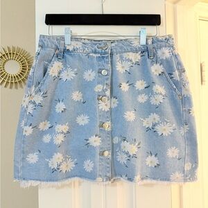 Wild Fable Daisy Denim Skirt